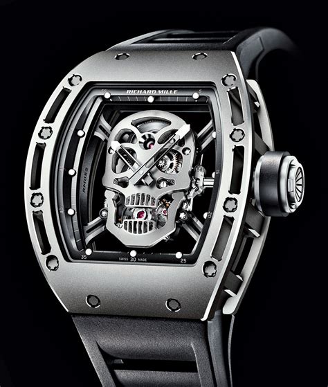 Richard Mille skull tourbillon